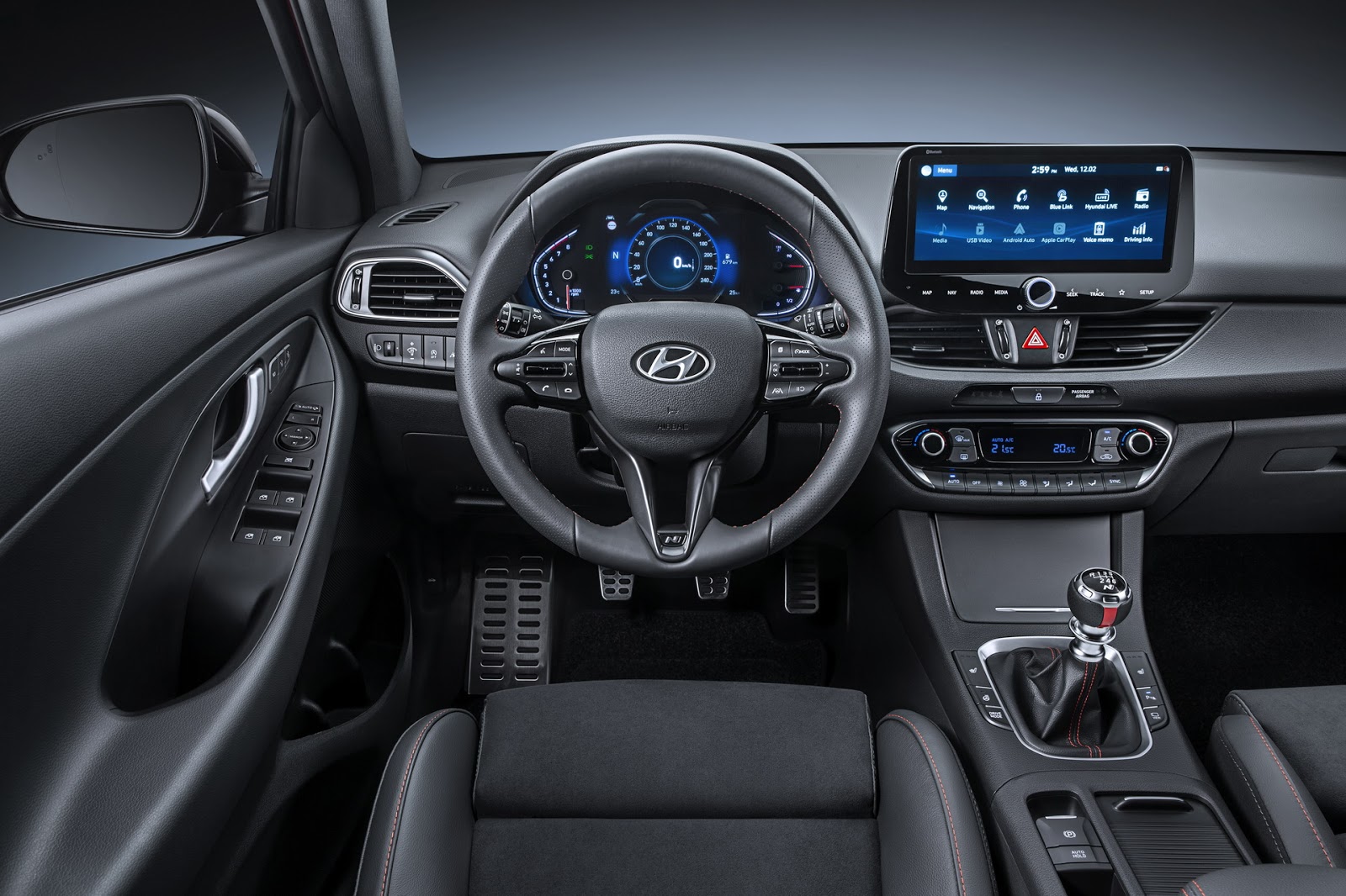 Otometre - Otomobil Blogu; Haberler, Yeni Modeller: Yeni Hyundai i30 N Line  Hatchback ve Fastback, daha dinamik bir sürüş için yeni 1.5 lt T-GDi (160  PS) ve 1.6 lt dizel (136 PS) motorlarıyla satışa sunulacak