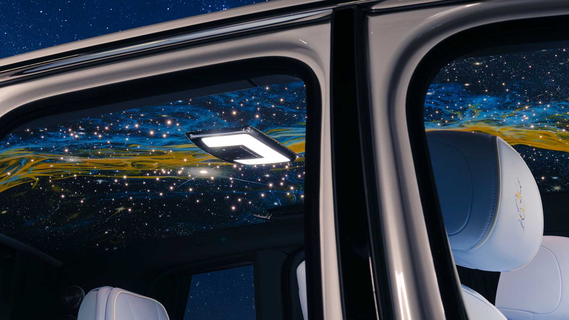 Rolls-Royce Cullinan Cosmos Puts A Hand-Painted Galaxy On The Starlight  Headliner