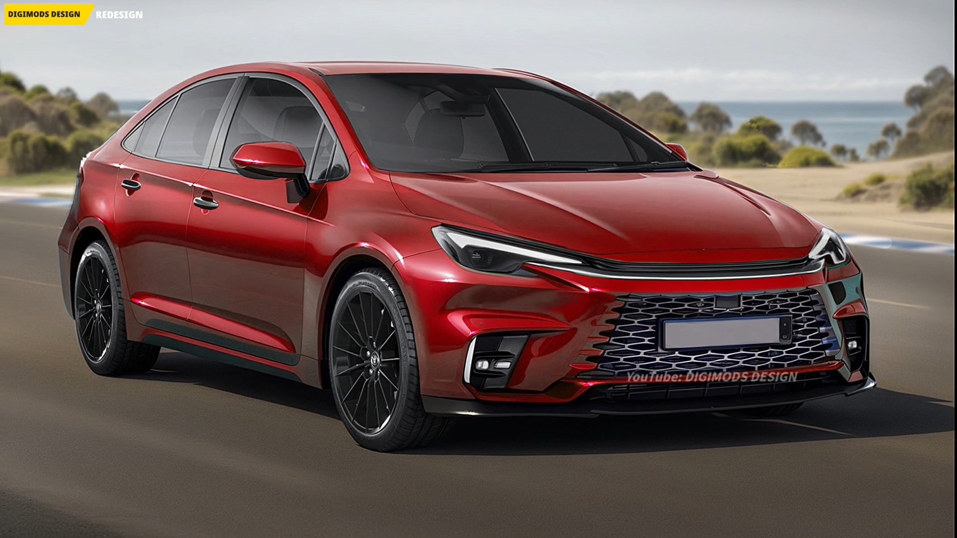 All-New 2026 or 2027 Toyota Corolla Sedan Gets Thoroughly Redesigned,  Albeit Only in CGI - autoevolution