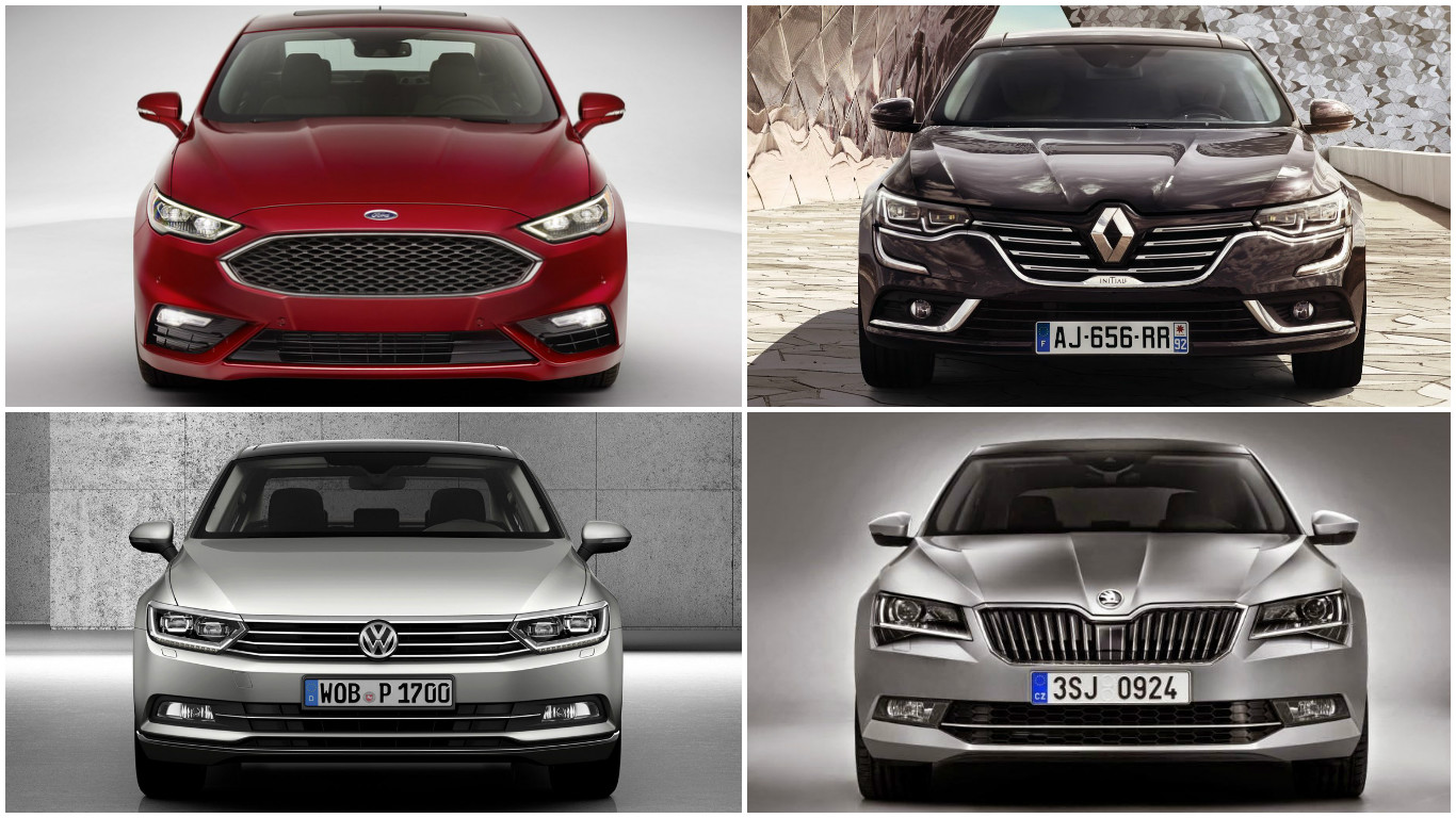 Renault Talisman-VW Passat-Ford Mondeo-Skoda Superb-Opel Insignia  Karşılaştırması - Sekiz Silindir