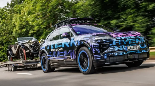 Elektrikli Porsche Cayenne, 1.000 Beygirlik Dijital Canavar Sahneye Çıkıyor!