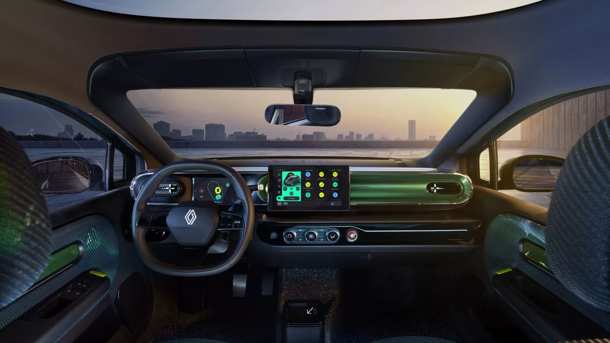 Twingo E-Tech electric prototype : a modular, ingenious rebooted interior -  Site media global de Renault