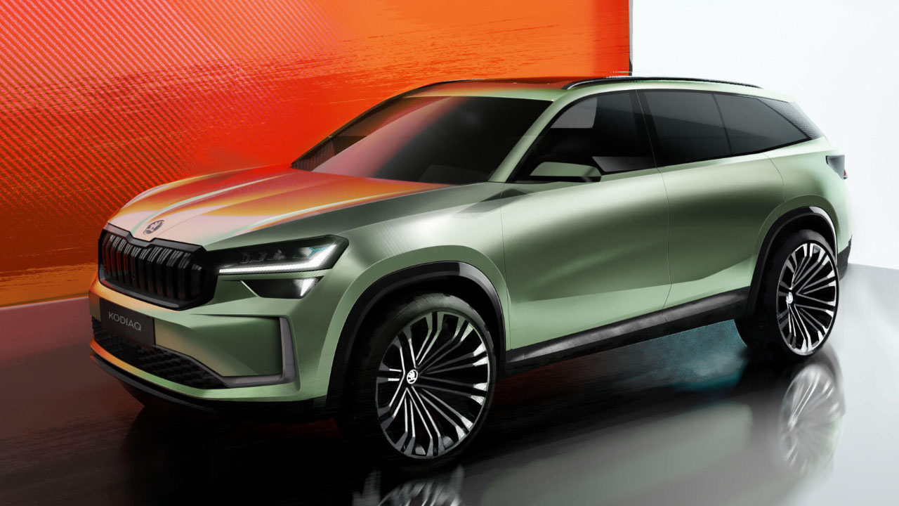 Skoda, yeni Kodiaq modelinin çizimlerini paylaştı - LOG