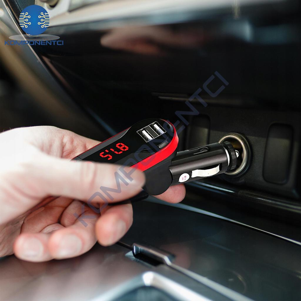 Aracınızda Bu Hataları Yapıyorsanız Büyük Tehlikedesiniz, Bu Hata Aracınızı Yakabilir! 3 Divex Kumandalı Çakmaklık Girişli Araç Fm Transmitter Bluetooth 2xUSB - SD Kart Kırmızı DT-600
