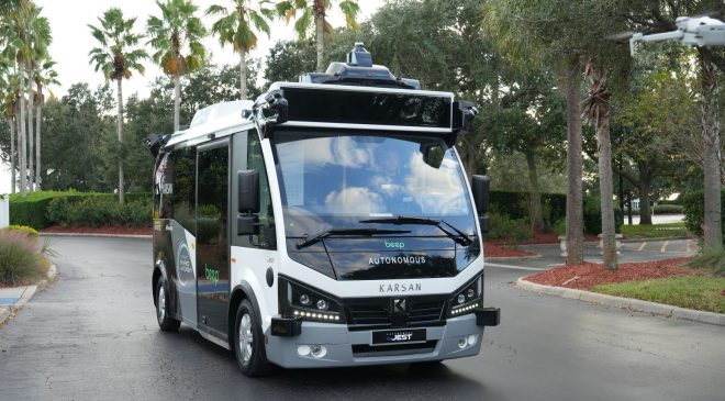 Karsan Otonom e-JEST Amerika’yı Sallıyor, Şehir İçinde Geleceğin Minibüsü Yollara Çıkıyor!
