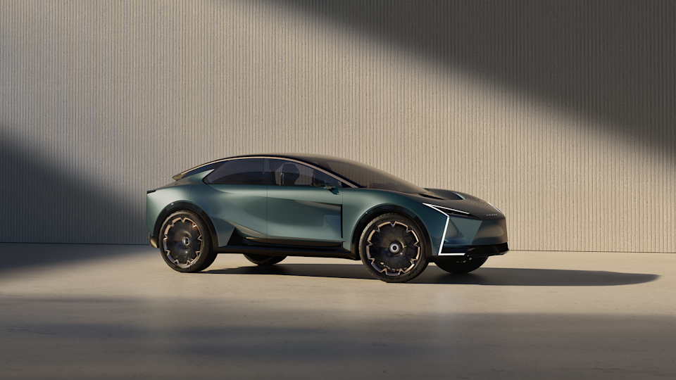 Lexus Reveals Radical Concepts That Include an LS-Inspired Six-Wheeled Van  and Another SUV 'Coupe'