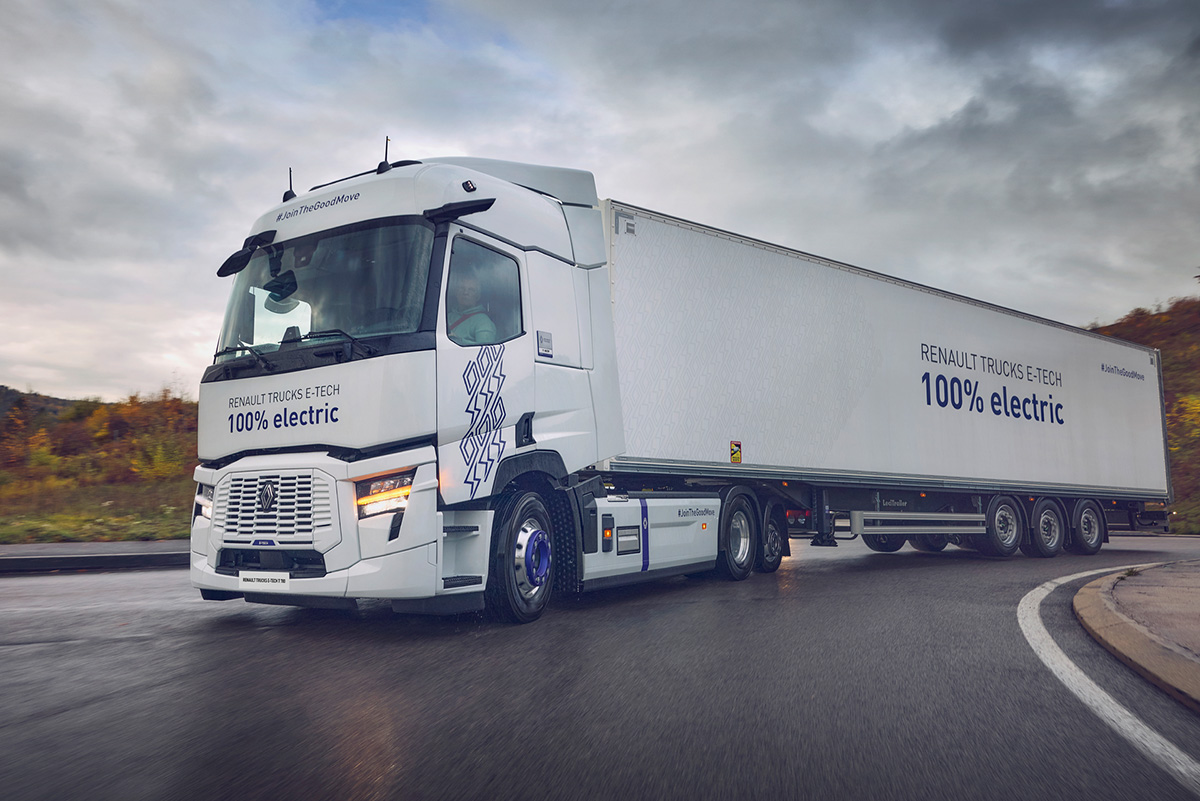 Renault Trucks E-Tech, i camion elettrici con autonomia fino a 600 km -  macitynet.it
