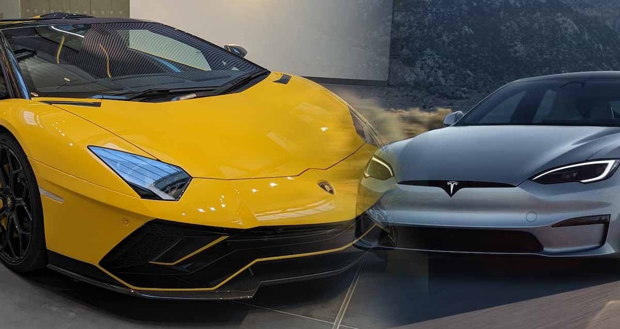 Tesla Model S, Lamborghini Aventador’u Şehir Sokaklarında Gölgede Bıraktı mı? Viral Yarışın Şok Eden Sonu!