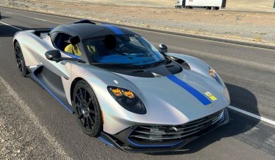 Test Sırasında Polis Durdurdu, 1064 Beygirlik Aston Martin Valhalla Utah’ta Göz Kamaştırdı