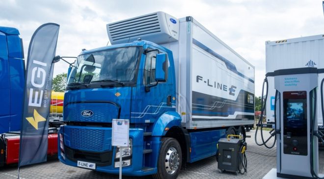 Türkiye’nin Gururu Sahneye Çıkıyor, Ford F-Line E, Elektrikli Tır Dünyasının Kurallarını Baştan Yazıyor!