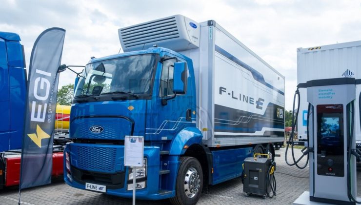 Türkiye’nin Gururu Sahneye Çıkıyor, Ford F-Line E, Elektrikli Tır Dünyasının Kurallarını Baştan Yazıyor!
